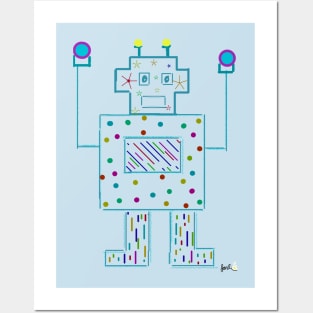 El robot Posters and Art